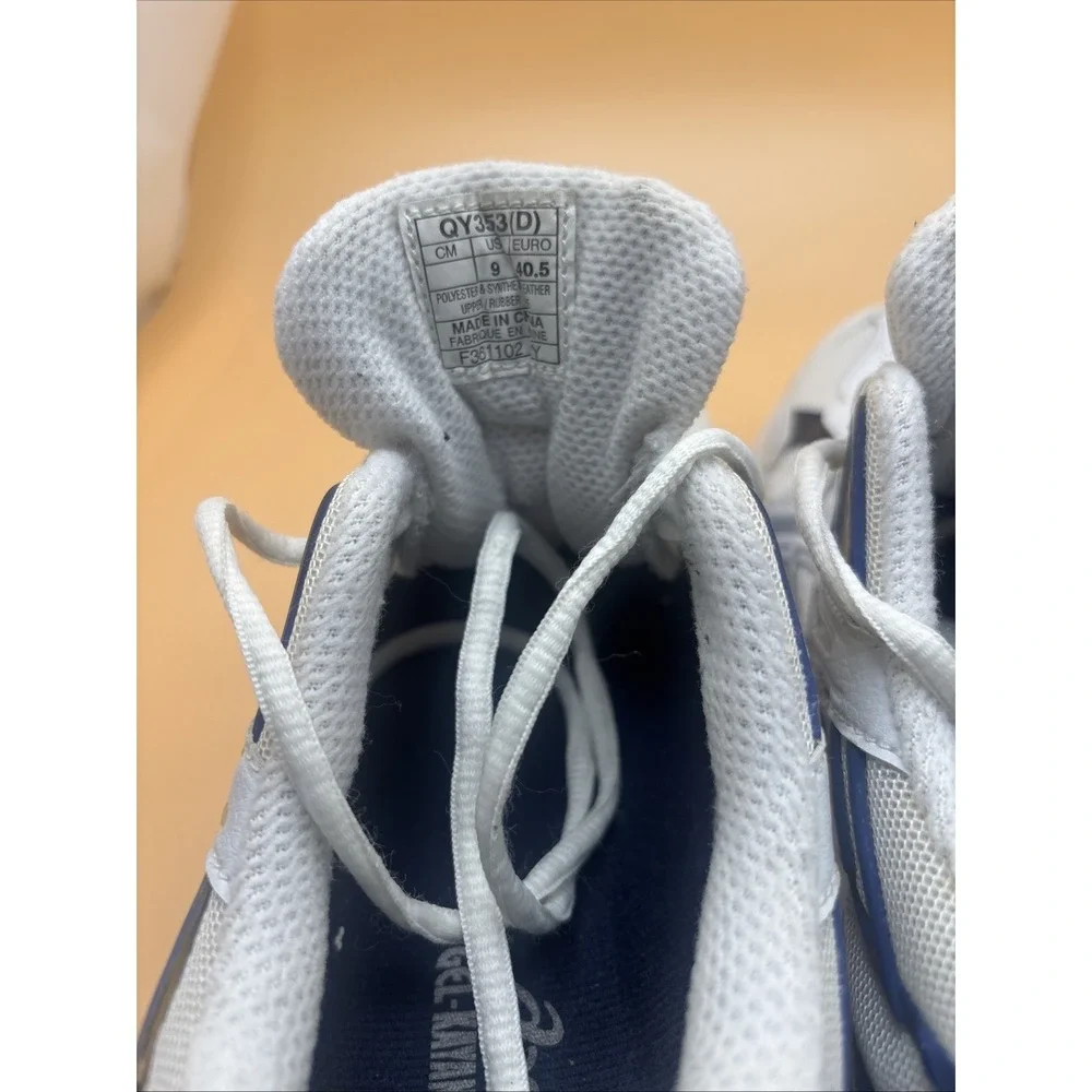 Asics Gel-Kayano Walker White Blue Walking Shoes QY353(D) Mens Size 9 US 40.5 EU